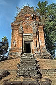 Bakong temple - ancillary towers around the base of the main pyramid